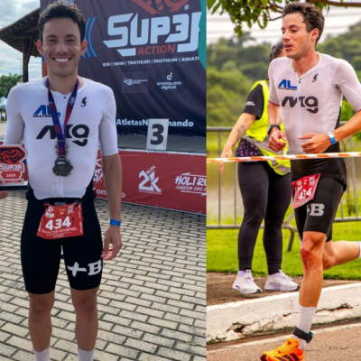 Atleta bragantino Marcos Gabriel brilha em Indaiatuba na primeira etapa do Campeonato Paulista de Duathlon