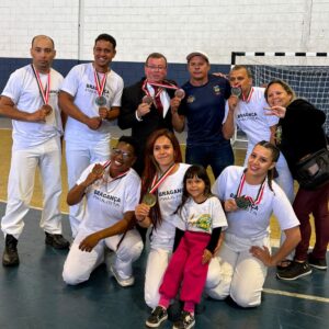 Capoeira de Bragança sobe ao pódio com sete medalhas nos Jogos Regionais 2026