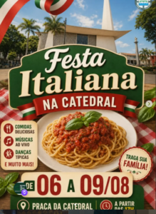 Festa Italiana da Sé Catedral reúne gastronomia, cultura e solidariedade
