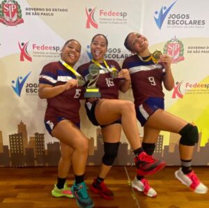 Handebol feminino de Bragança faz história e conquista o título inédito do JEESP na categoria Sub-17
