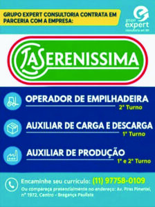 VAGAS DE EMPREGO